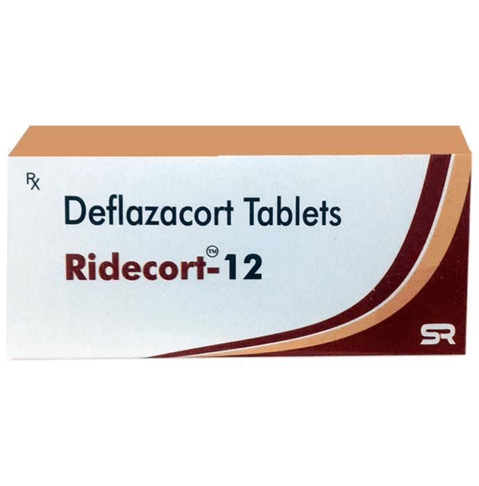 Ridecort 12 Tablet – Deflazacort (12mg) 12 mg by Saven Remedies Private Limited — photo 1 of 2
