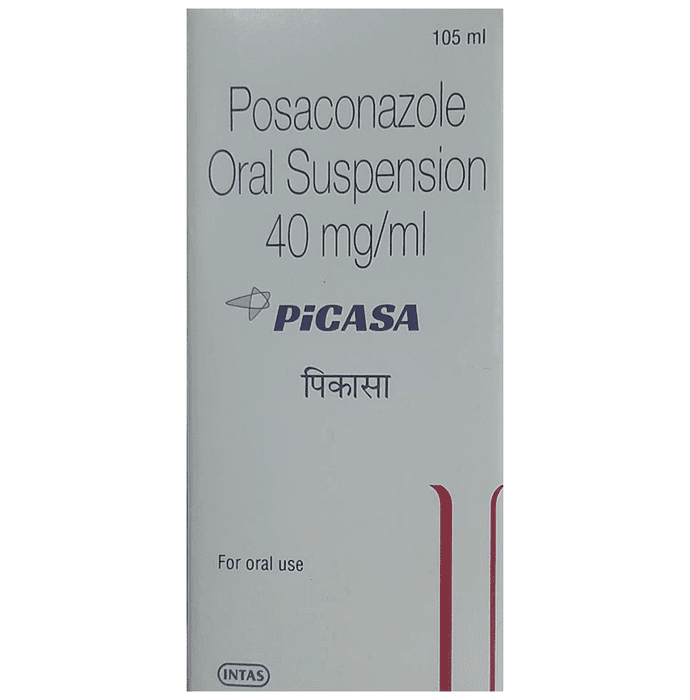 Picasa 40mg Oral Suspension – Posaconazole (40mg) 40 mg by Intas Pharmaceuticals Ltd — photo 1 of 3