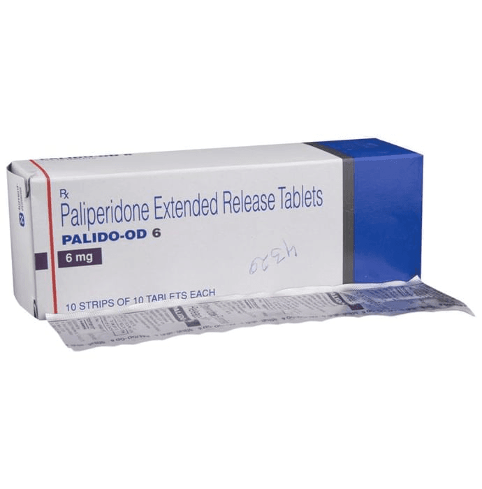 Palido-OD 6 Tablet ER – Paliperidone (6mg) 6 mg by Torrent Pharmaceuticals Ltd — photo 1 of 5