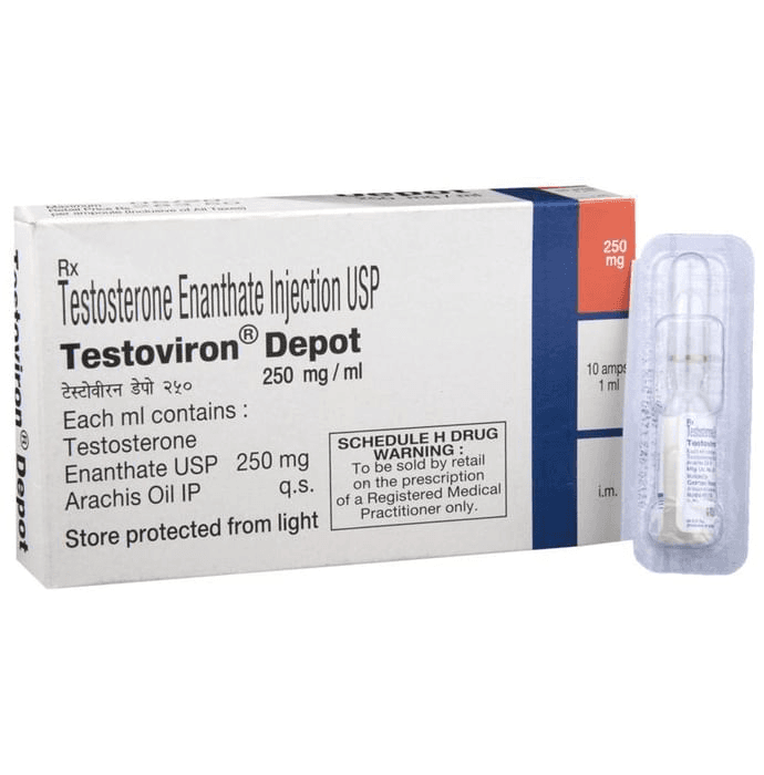Testoviron Depot 250 Injection – Testosterone (250mg) 250 mg by Zydus Cadila — photo 1 of 4