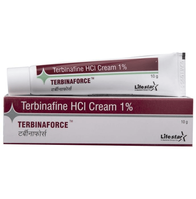Terbinaforce Cream – Terbinafine (1% w/w) by Mankind Pharma Ltd — photo 1 of 4