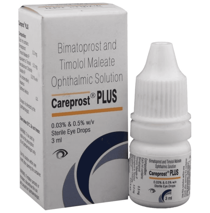 Careprost Plus Eye Drop – Bimatoprost (0.3mg/ml) by Sun Pharmaceutical Industries Ltd — photo 1 of 5