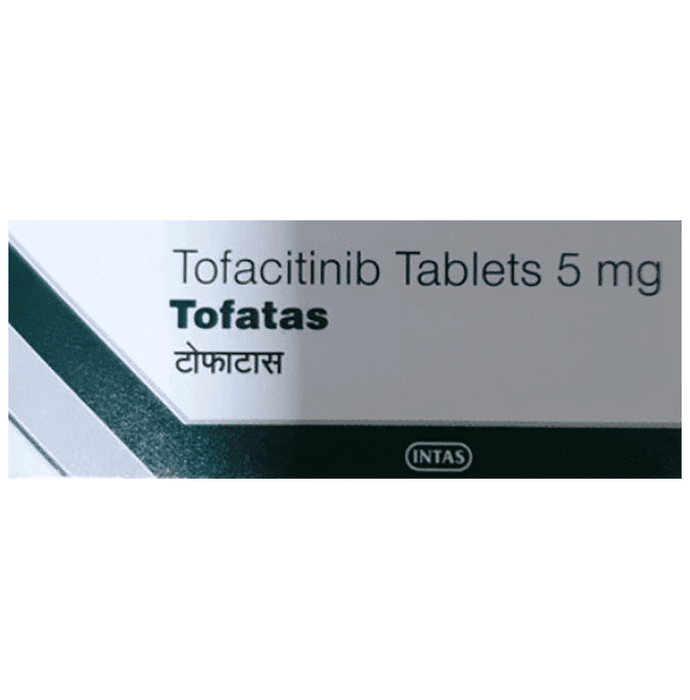 Tofatas Tablet – Tofacitinib (5mg) by Intas Pharmaceuticals Ltd — photo 1 of 2