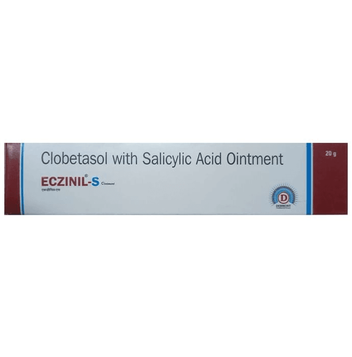 Eczinil-S Ointment – Clobetasol (0.05% w/w) by Dermont Pharmaceuticals Pvt Ltd — photo 1 of 2