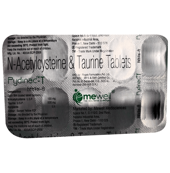Pydinac-T Tablet – adb669e1-7836-4b3a-b93d-ae1aeed56d9d by Mewell Medisciences — photo 1 of 2
