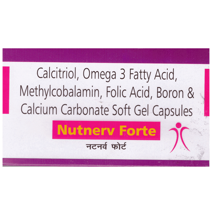 Nutnerv Forte Soft Gelatin Capsule – d2041594-c938-459a-8459-15fd83d178bf by Nutratec Pharmaceuticals — photo 1 of 2