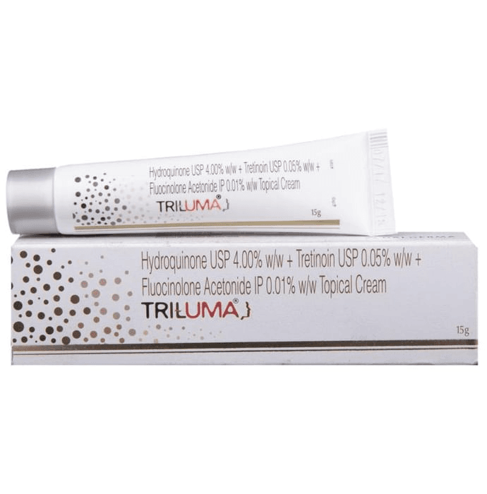 Triluma Cream – Hydroquinone (4% w/w) by Galderma India Pvt Ltd — photo 1 of 5