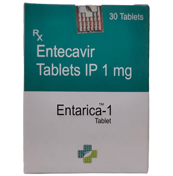Entarica 1 Tablet – Entecavir (1mg) 1 mg by Fibrica Healthcare Pvt Ltd — photo 1 of 6