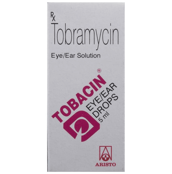 Tobacin Eye/Ear Drops – Tobramycin (0.3% w/v) by Aristo Pharmaceuticals Pvt Ltd — photo 1 of 4