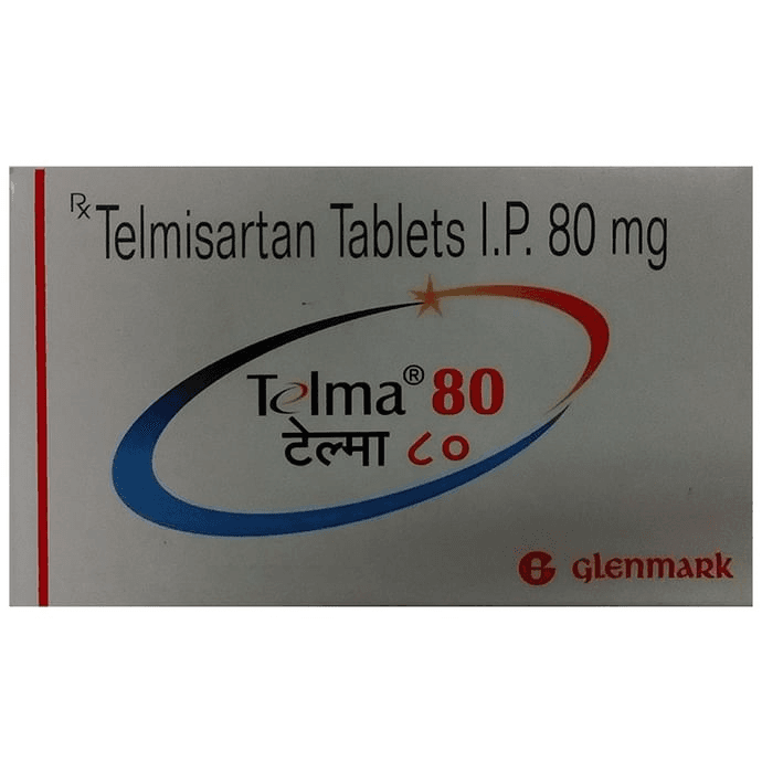Telma 80 Tablet – 7a9744f1-1f3e-4f39-b925-9a4f114ac5be by Glenmark Pharmaceuticals Ltd — photo 1 of 2