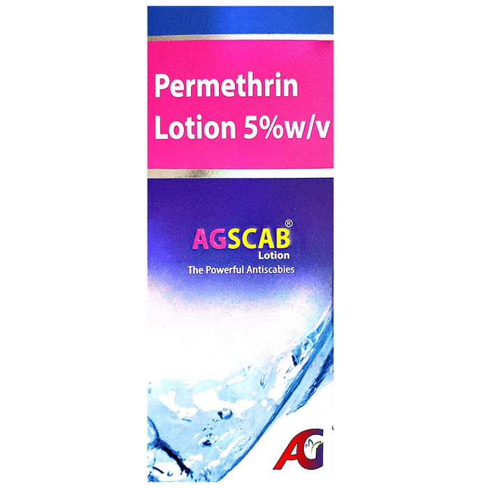 Agscab Lotion – Permethrin (5% w/v) by Ahagoal Healthcare Pvt Ltd — photo 1 of 3