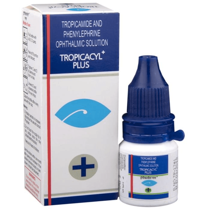 Tropicacyl Plus Eye Drops – Phenylephrine (5% w/v) by Sunways India Pvt Ltd — photo 1 of 5