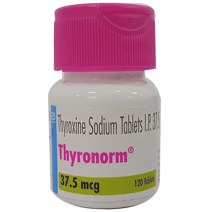 Thyronorm 37.5mcg Tablet – Thyroxine (37.5mcg) 37.5 mcg by Abbott — photo 1 of 3