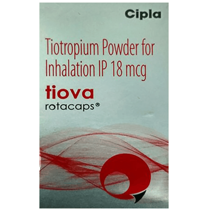 Tiova Rotacap – Tiotropium (18mcg) by Cipla Ltd