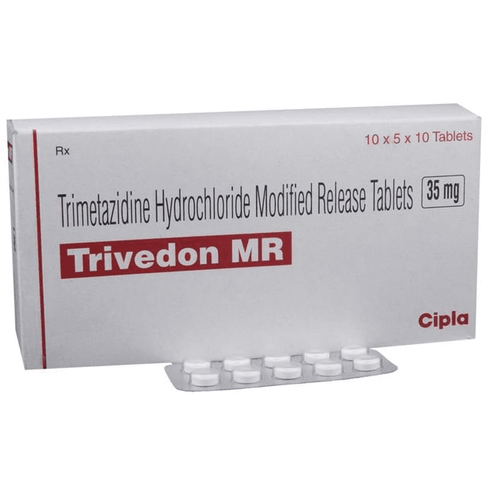 Trivedon MR Tablet – Trimetazidine (35mg) by Cipla Ltd — photo 1 of 6