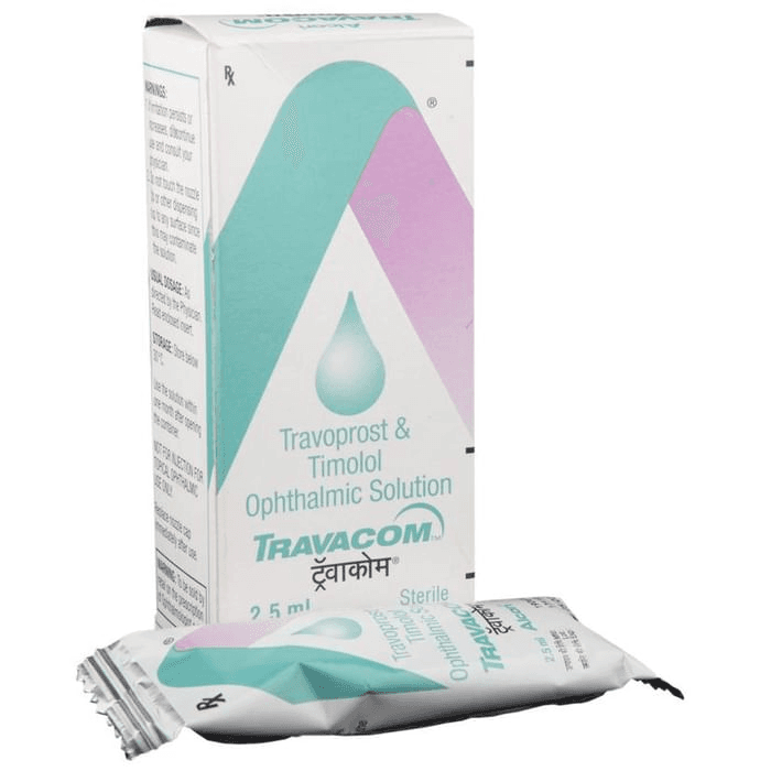 Travacom Eye Drop – Timolol (5mg) by Alcon Laboratories — photo 1 of 5