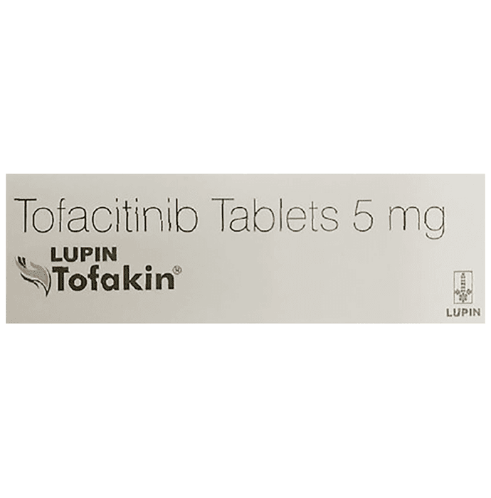 Tofakin 5mg Tablet – Tofacitinib (5mg) 5 mg by Lupin Ltd — photo 1 of 3