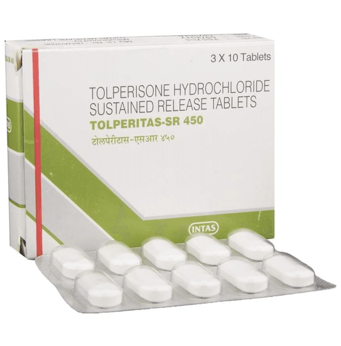 Tolperitas-SR 450 Tablet