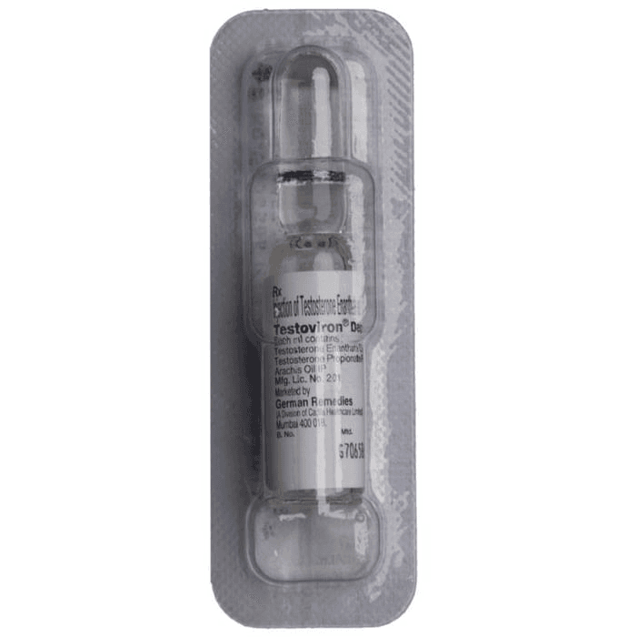 Testoviron Depot 100 Injection – Testosterone (100mg) 100 mg by Zydus Cadila — photo 1 of 2