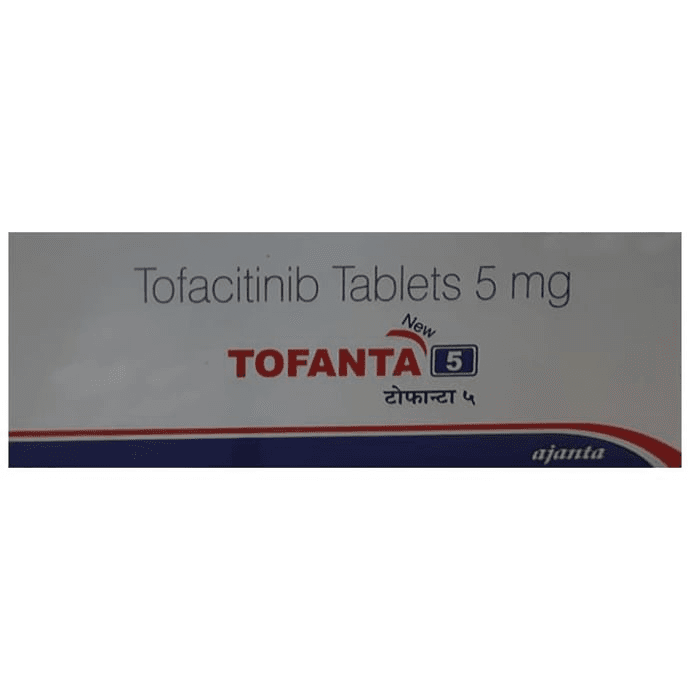 Tofanta New 5 Tablet – Tofacitinib (5mg) 5 mg by Ajanta Pharma Ltd — photo 1 of 4