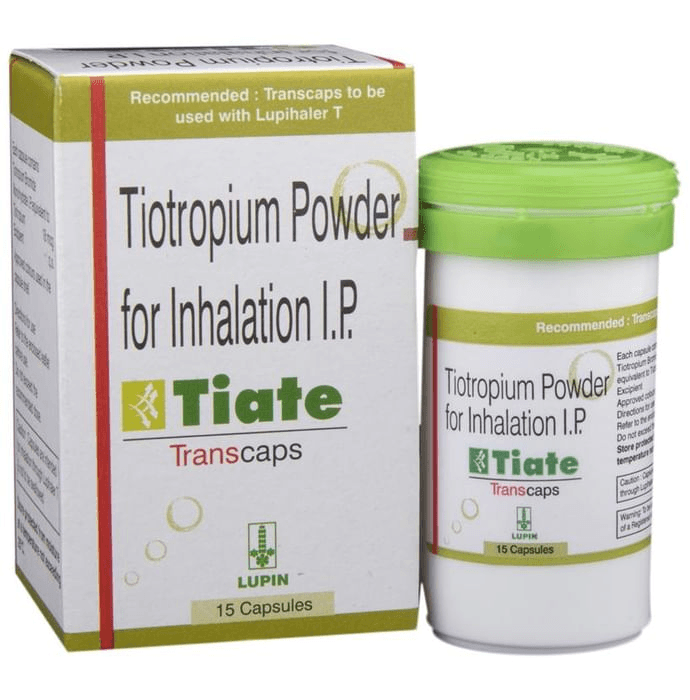 Tiate 18mcg Transcaps – Tiotropium (18mcg) 18 mcg by Lupin Ltd — photo 1 of 5