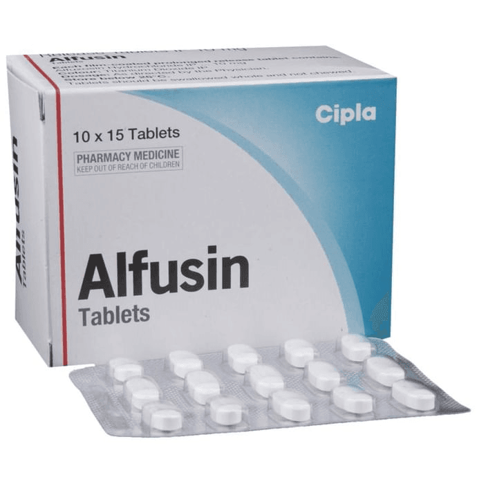 Alfusin Tablet PR – Alfuzosin (10mg) by Cipla Ltd — photo 1 of 6