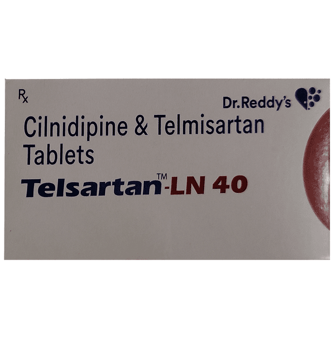 Telsartan LN 10mg/40mg Tablet – Cilnidipine (10mg) 10 mg by Dr Reddy's Laboratories Ltd — photo 1 of 5