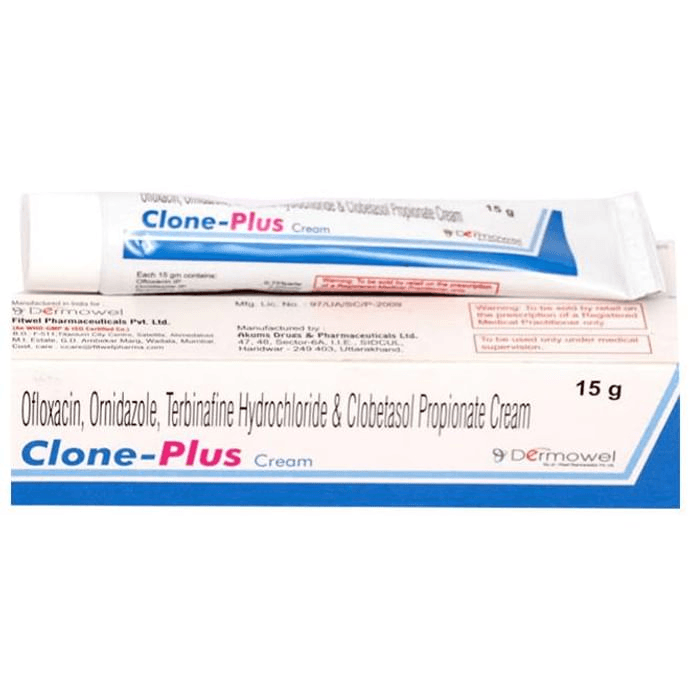 Clone Plus Cream – Ofloxacin (0.75% w/w) by Fitwel Pharmaceuticals Private Limited