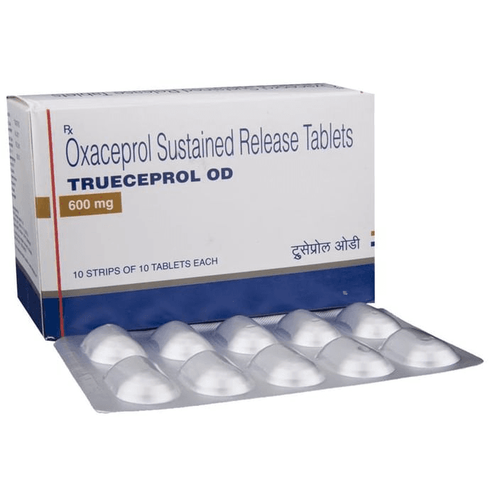 Trueceprol OD Tablet SR – Oxaceprol (600mg) by Torrent Pharmaceuticals Ltd — photo 1 of 6