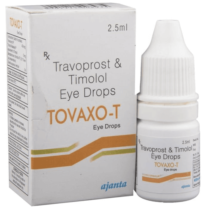 Tovaxo-T Eye Drop – Timolol (5mg) by Ajanta Pharma Ltd — photo 1 of 5