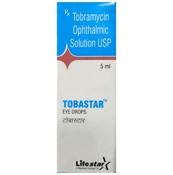 Tobastar Eye Drop – Tobramycin (0.3% w/v) by Mankind Pharma Ltd — photo 1 of 2