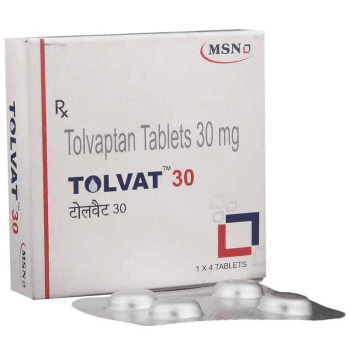 Tolvat 30 Tablet – Tolvaptan (30mg) 30 mg by MSN Laboratories — photo 1 of 6