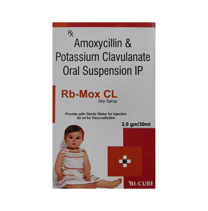 Rb-Mox CL Dry Syrup – Amoxycillin (200mg/5ml) by Bi-Cure Remedies — photo 1 of 2