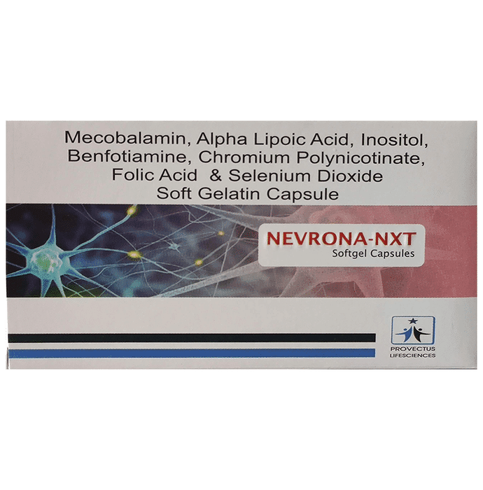 Nevrona-Nxt Softgel Capsule – d68079bc-1cf8-4607-a682-bb6a02ddaf4f by Provectus Life Sciences — photo 1 of 3
