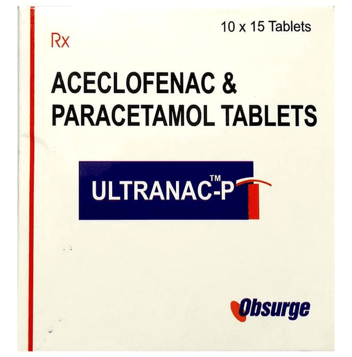Ultranac-P Tablet – Aceclofenac (100mg) by Obsurge Biotech Ltd