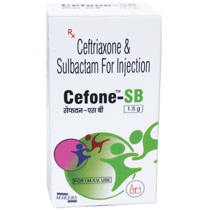 Cefone-SB 1.5gm Injection