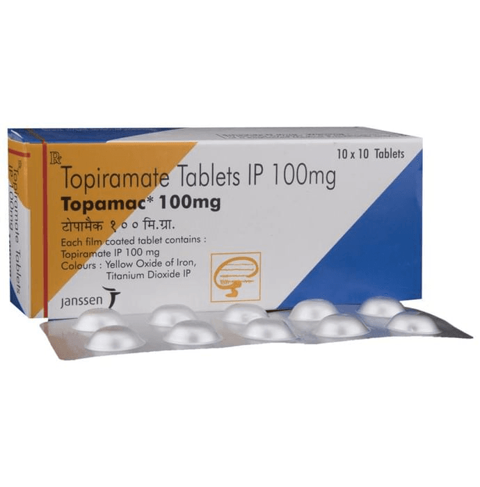 Topamac 100mg Tablet – Topamac 100mg Tablet by Janssen Pharmaceuticals — photo 1 of 6