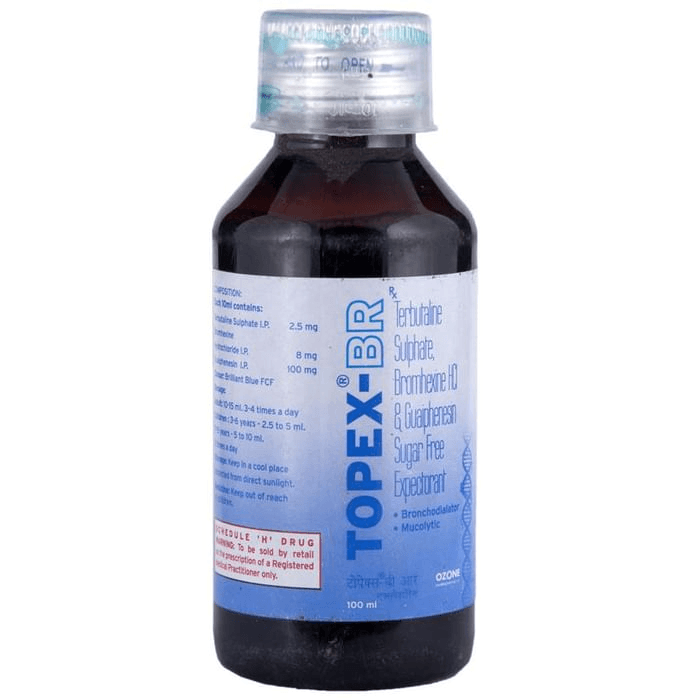 Topex-BR Expectorant – 63bf09b6-3c7a-475c-88d0-c36f64bc45e6 by Ozone Pharmaceuticals Ltd — photo 1 of 3