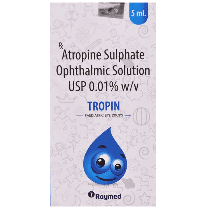 Tropin Paediatric Eye Drop – Atropine (0.01% w/v) by Raymed Pharmaceuticals Ltd — photo 1 of 2