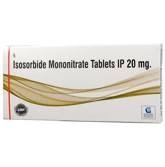 Genericart Isosorbide Mononitrate 20mg Tablet