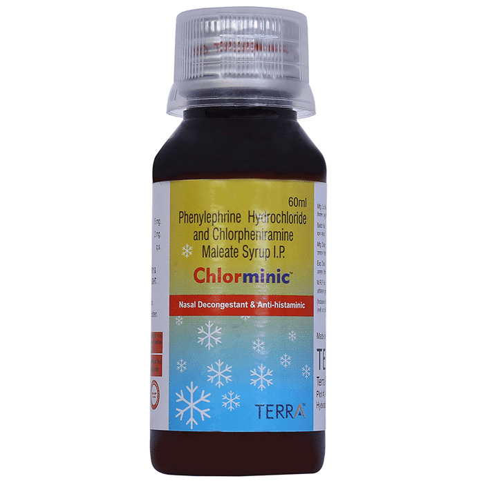 Chlorminic Syrup – dd11e553-5300-4e9f-b1be-f601ccffe97b by Terra Pharma Private Limited — photo 1 of 3