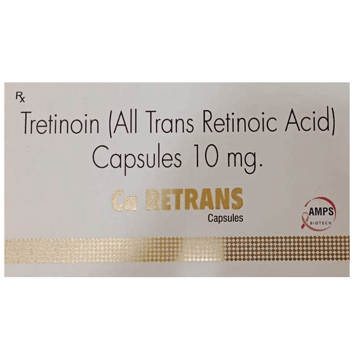 CA Retrans Capsule – Tretinoin (20mg) by AMPS Biotech Pvt Ltd — photo 1 of 4