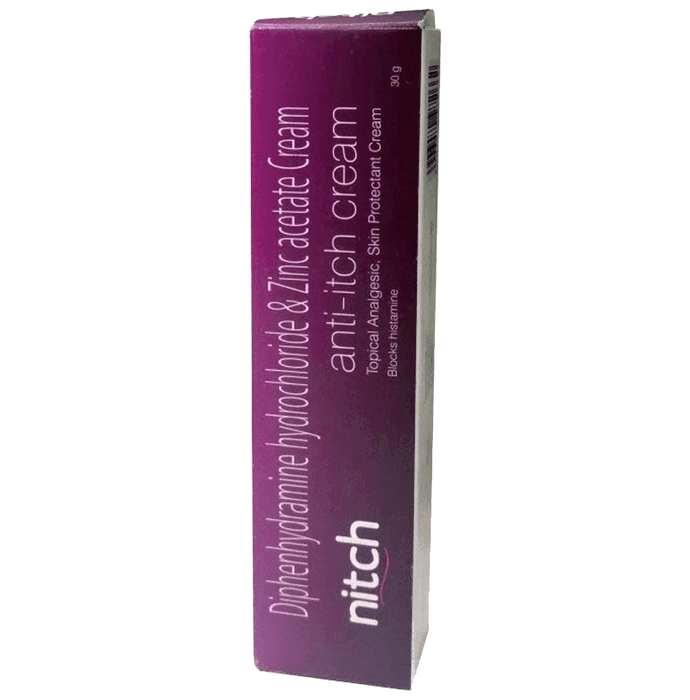 Nitch Cream – Diphenhydramine (2% w/w) by Apple Therapeutics Pvt Ltd — photo 1 of 2