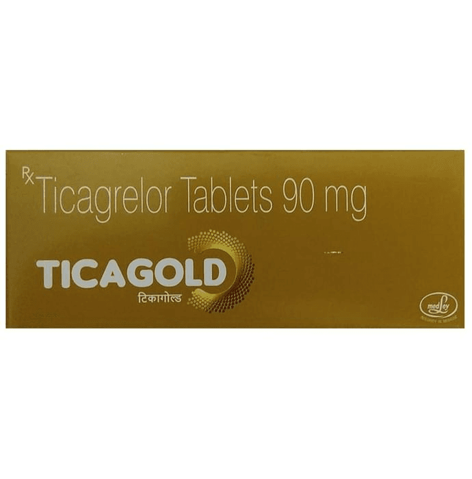 Ticagold Tablet – Ticagrelor (90mg) by Medley Pharmaceuticals — photo 1 of 3