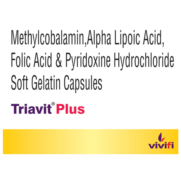 Triavit Plus Capsule – 01fb70c3-ebb0-41f0-82cd-1b68abb98b69 by Vivifi Life Sciences — photo 1 of 2