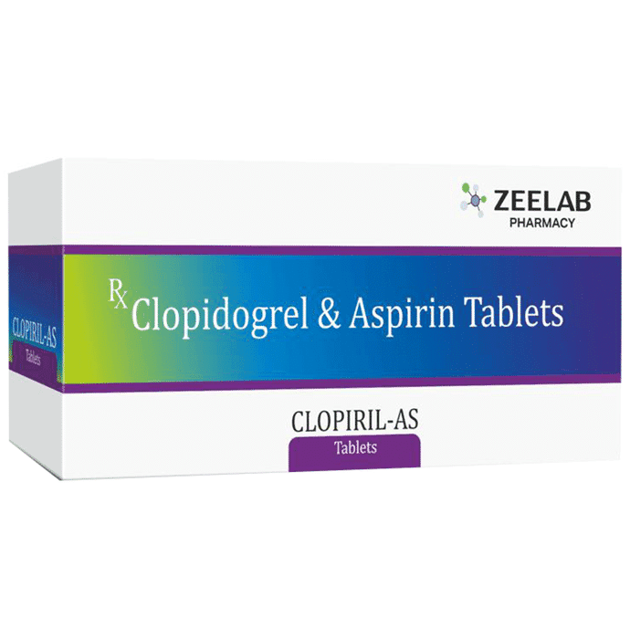 Clopiril-AS Tablet – e6589962-5baf-458f-836f-b33c2c12e0e7 by Zeelab Pharmacy Pvt Ltd — photo 1 of 3