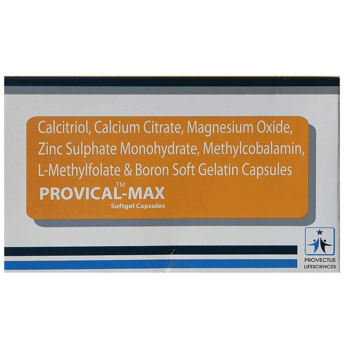 Provical-Max Softgel Capsule – 6a926ae7-d74d-4d45-a49c-bab672159447 by Provectus Life Sciences — photo 1 of 4