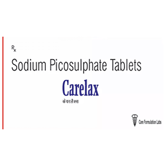 Carelax Tablet – Sodium Picosulfate (10mg) by Care Formulation Labs Pvt Ltd — photo 1 of 3