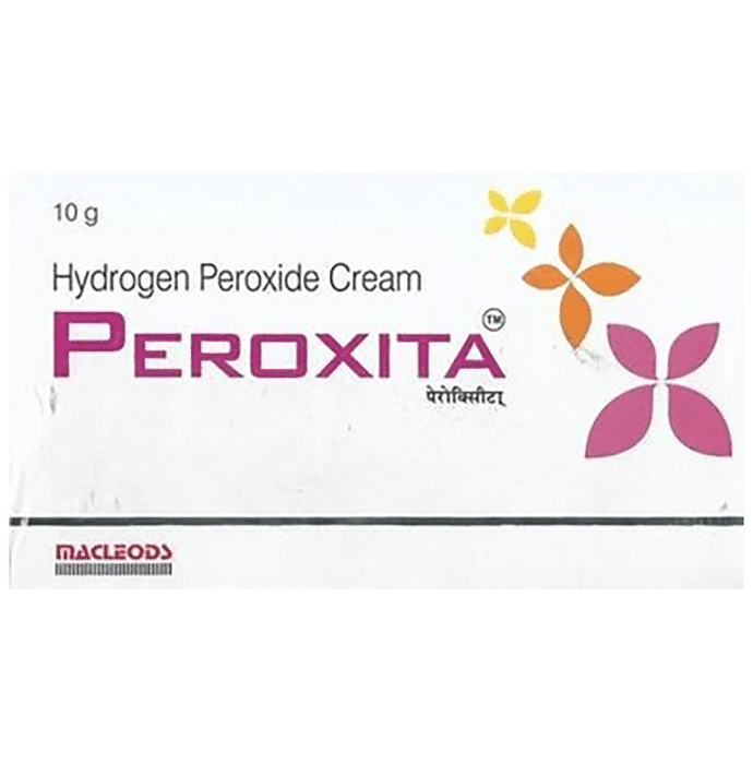 Peroxita Cream – Hydrogen Peroxide (1% w/w) by Macleods Pharmaceuticals Pvt Ltd — photo 1 of 2