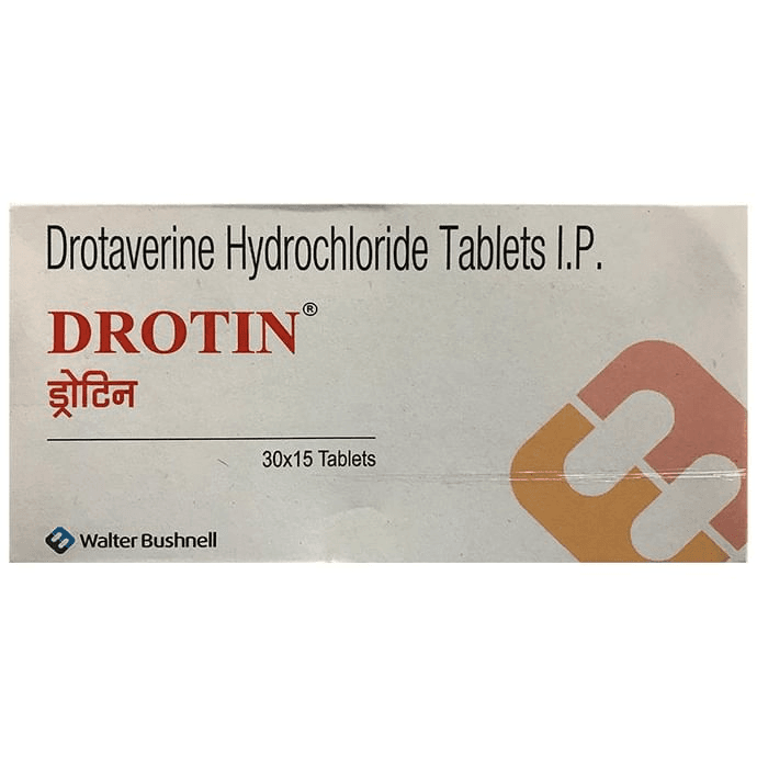 Drotin Tablet – Drotaverine (40mg) by Walter Bushnell